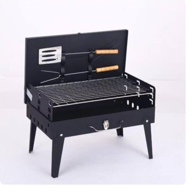 Mini parrillero a carbon